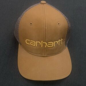 Carhartt Brown and Tan Mesh Cap